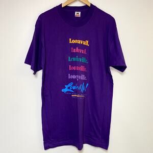 Vintage Louisville Kentucky Shirt 90s South Southern KY Vtg